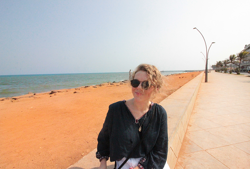 Things to do in Pondicherry - stroll along the promenade