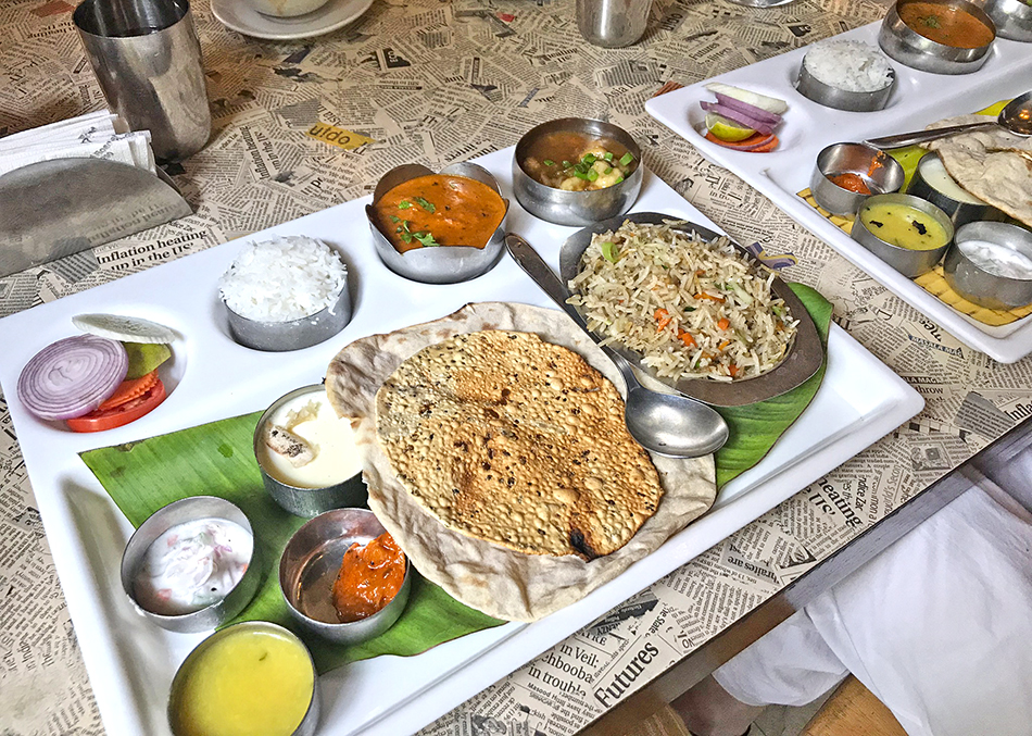 Surguru vegetarian restaurant in Pondicherry