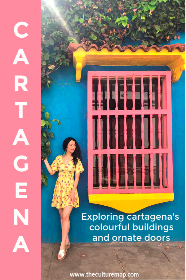 Exploring Cartagena's colourful buildings and ornate doors