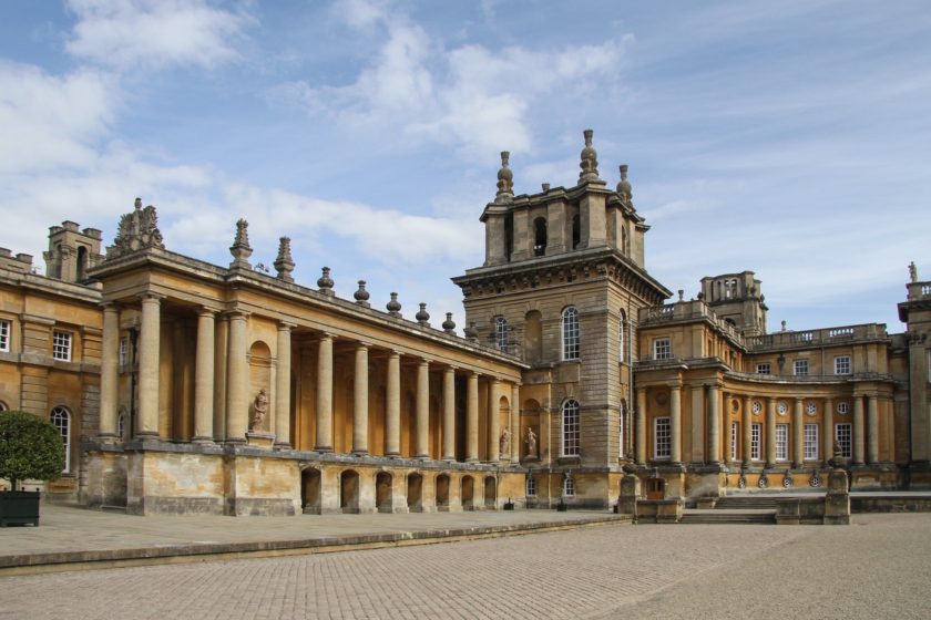 Blenheim palace - stately homes in Britain