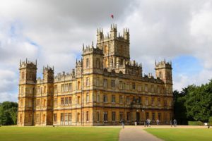 Highclere Castle downtown abbey - stately homes in Britain