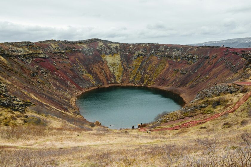 Kerid Crater in South Iceland