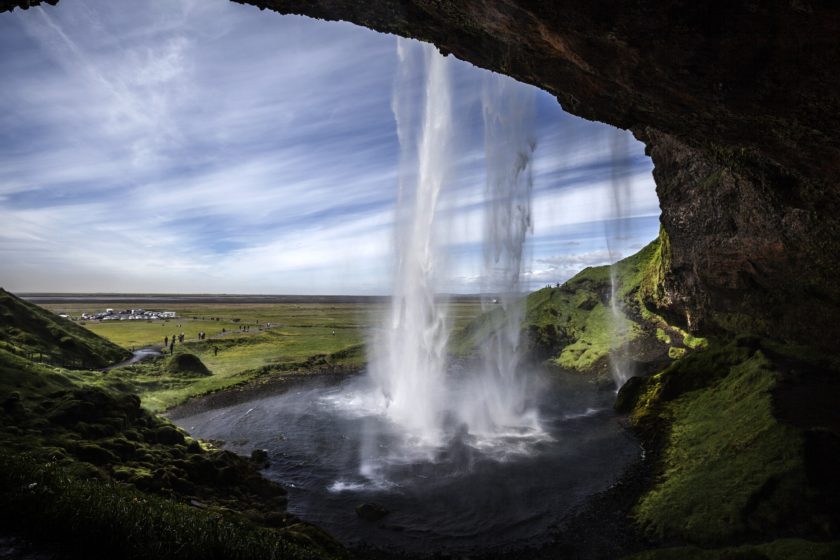 South Iceland attractions, Seljalandsfoss waterfall