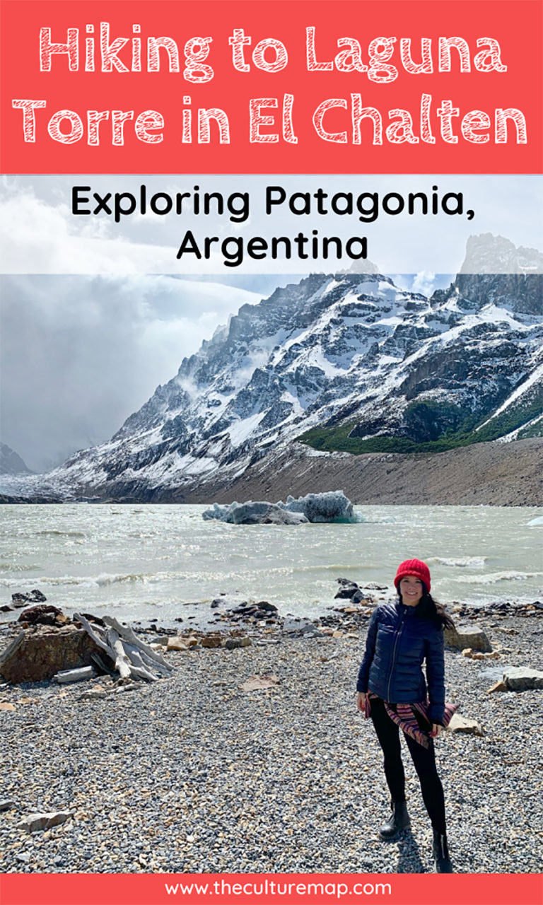 Hiking to Laguna Torre in El Chalten, Patagonia, Argentina