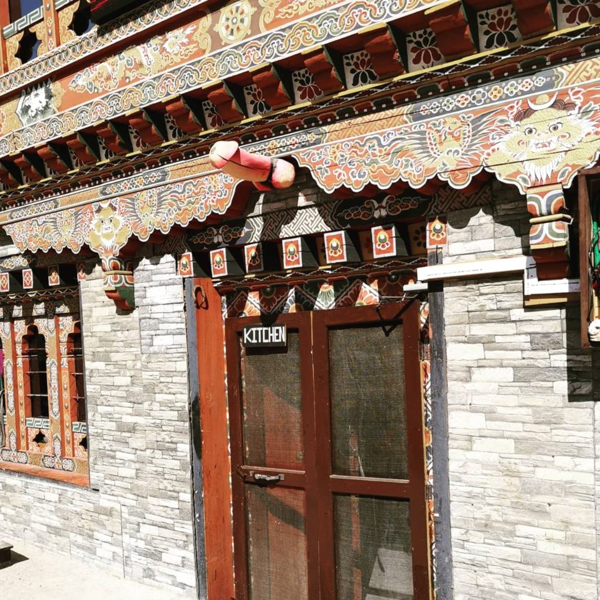 The legendary phallus of Drukpa Kunley in Bhutan