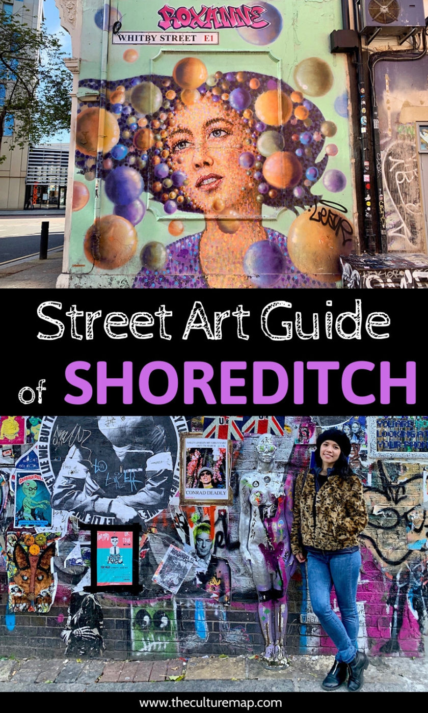 Street art guide of Shoreditch, London