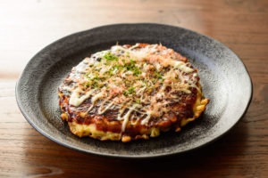 Okonomiyaki in Osaka, Japanese dishes food guide