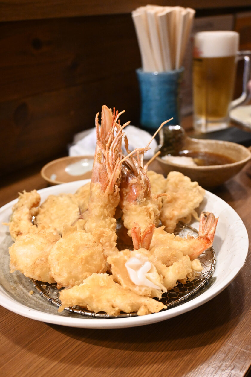 Tarojiro tempura restaurant, Osaka