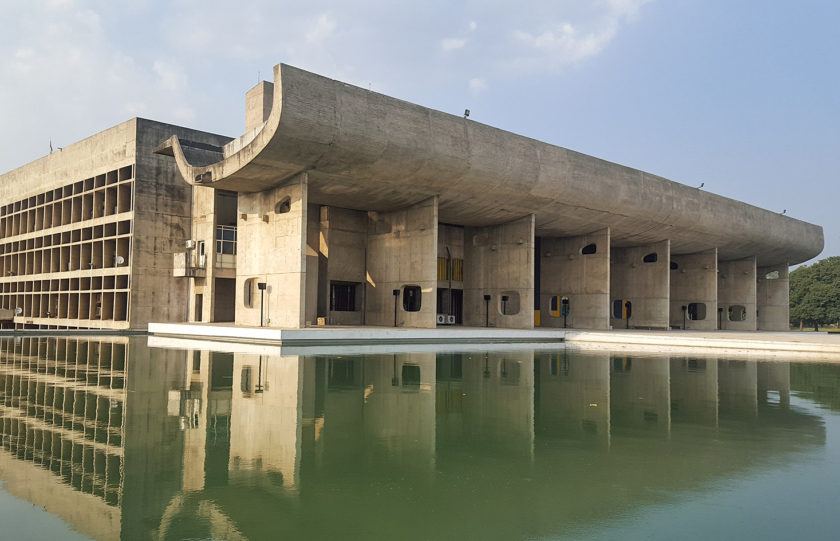 Chandigarh Capitol Complex - brutalist architecture in India