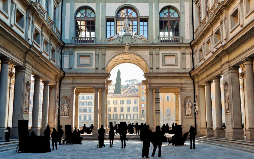 Uffizi gallery in Florence