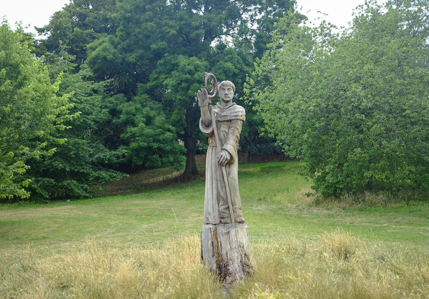 The Quirky Tree Sculptures at Lesnes Abbey Woods in South London