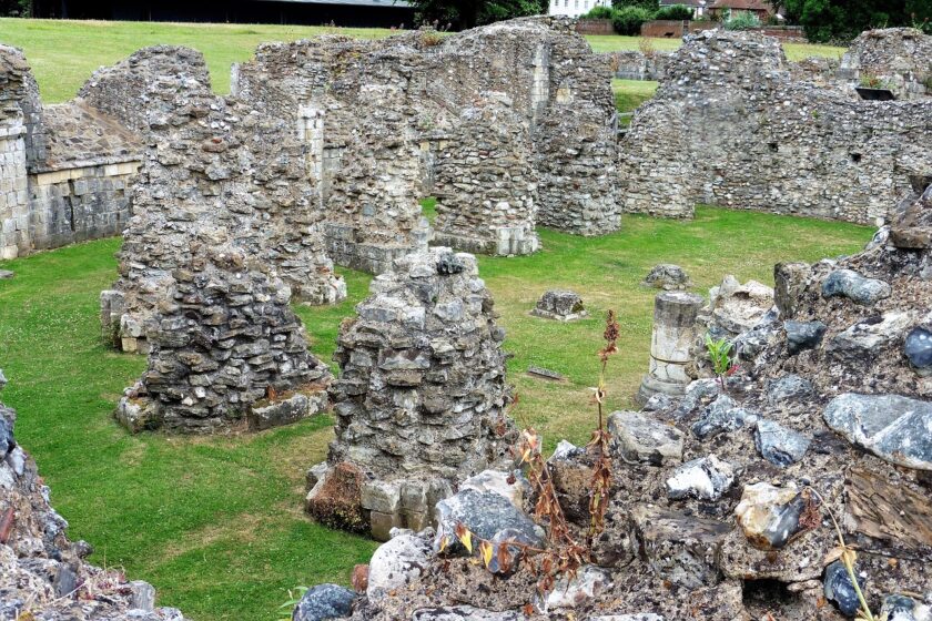 St. Augustine's Abbey Ruins in Canterbury