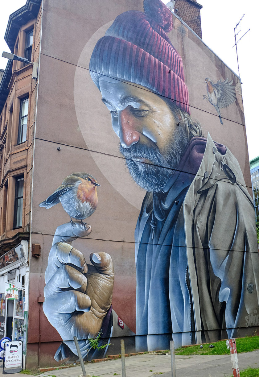 Street Art in Glasgow: The Hyper-Realistic Wall Murals by Smug