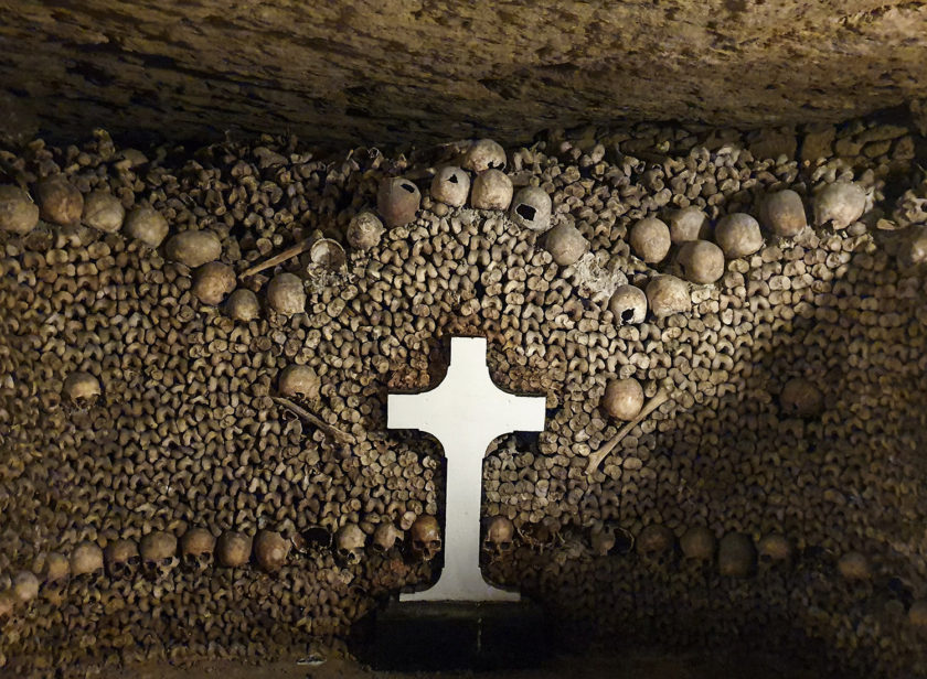 Paris Catacombs - prayer room