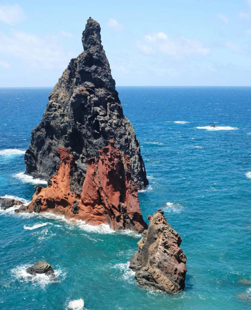 Madeira hike, São Lourenço, Basalt Rock formations