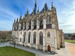 St Barbara's Church in Kutna Hora - Gothic Architecture
