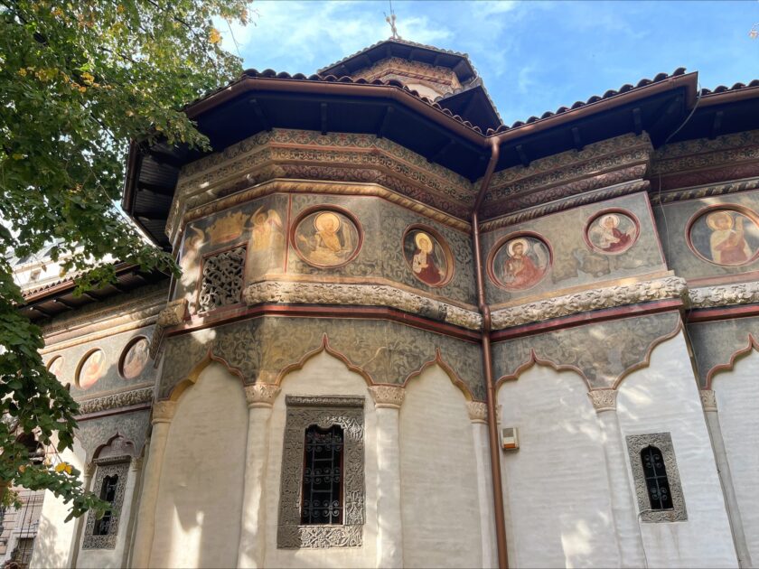 Stavropoleos Monastery in Bucharest