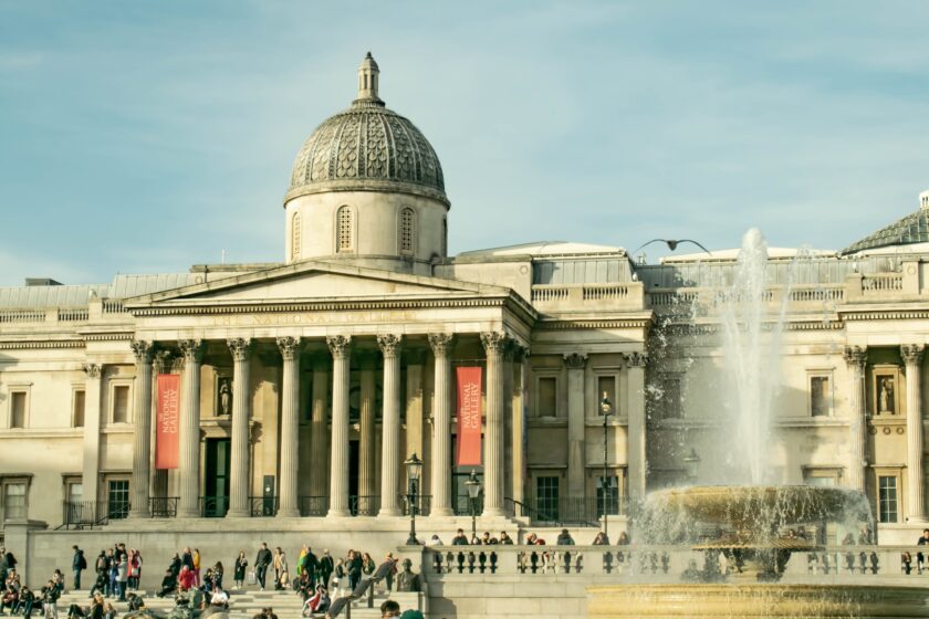 Trafalgar Square, National Gallery, London
