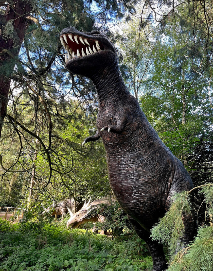Dinosaur Sculpture Park, England
