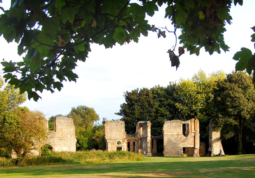 Sopwell Nunnery ruins in St Albans
