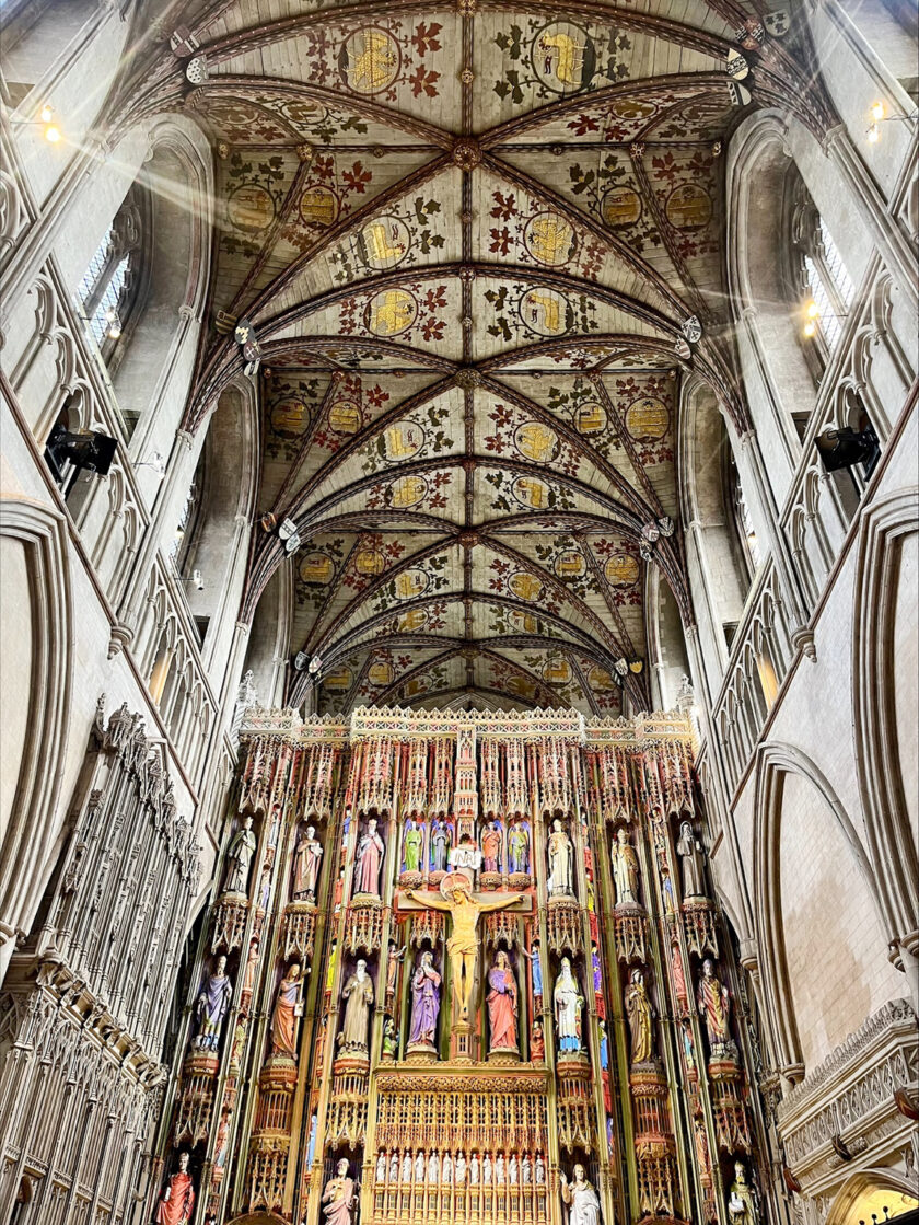 St Albans Cathedral, architecture, interior