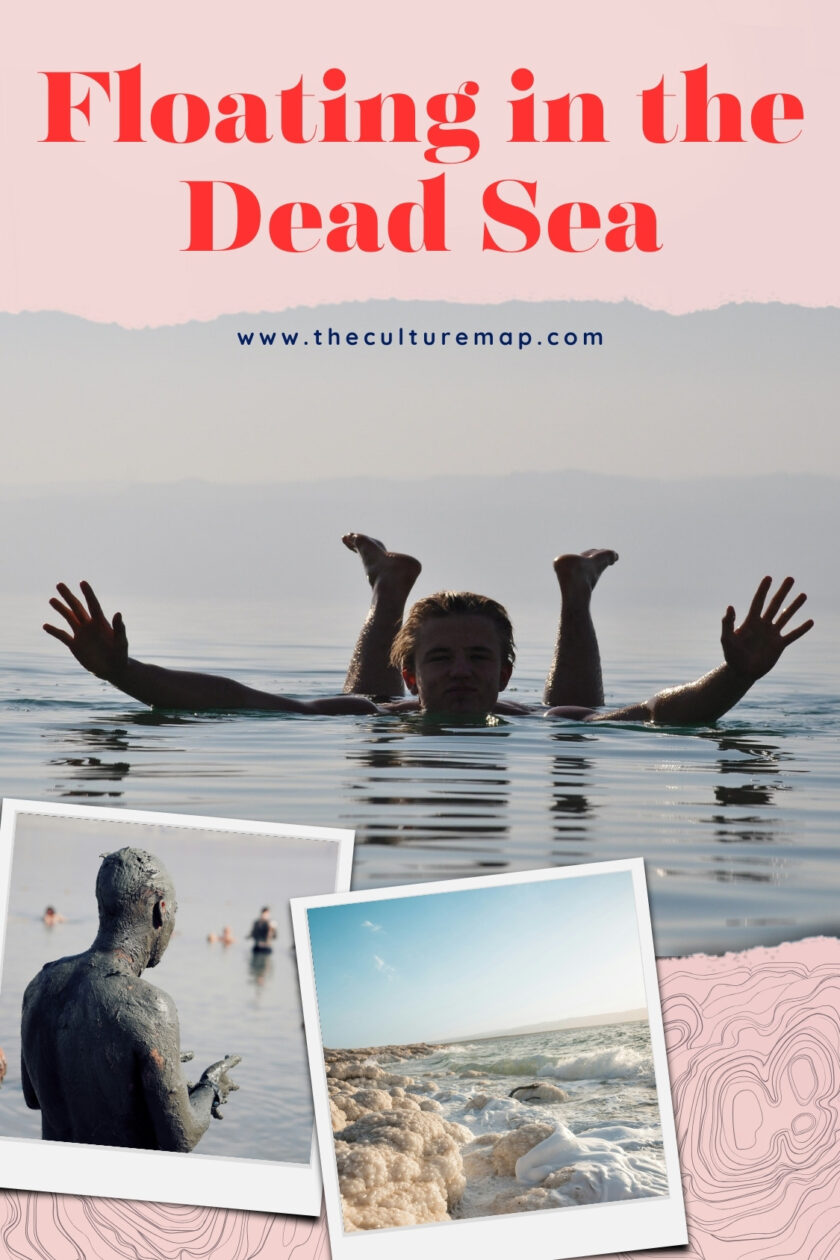 Floating in the Dead Sea in Jordan - travel guide