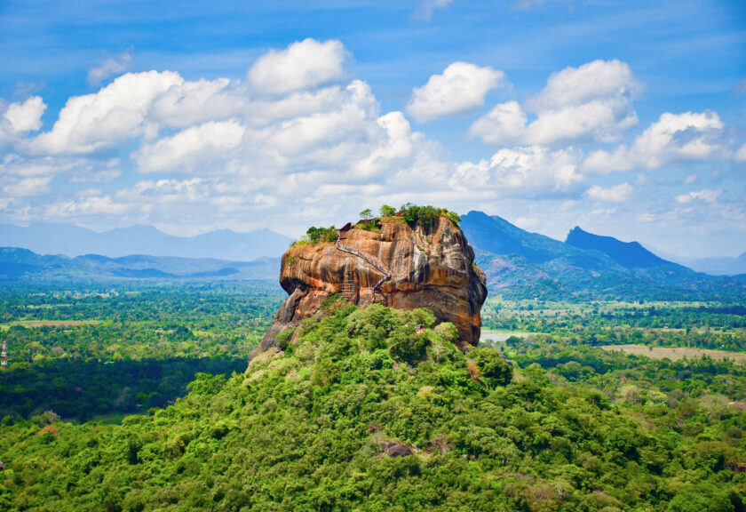 Sigiriya Rock - Sri Lanka travel itinerary