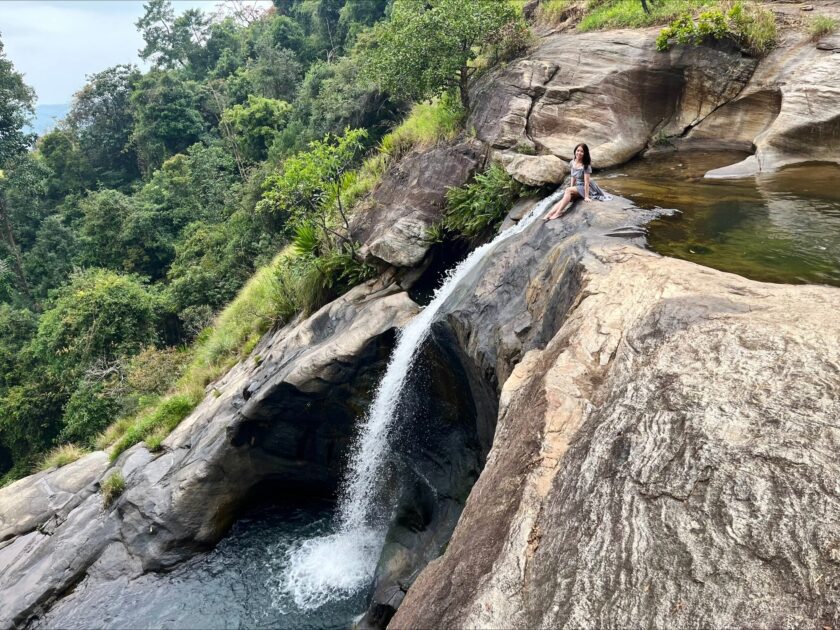 Diyaluma Falls - Sri Lanka travel itinerary