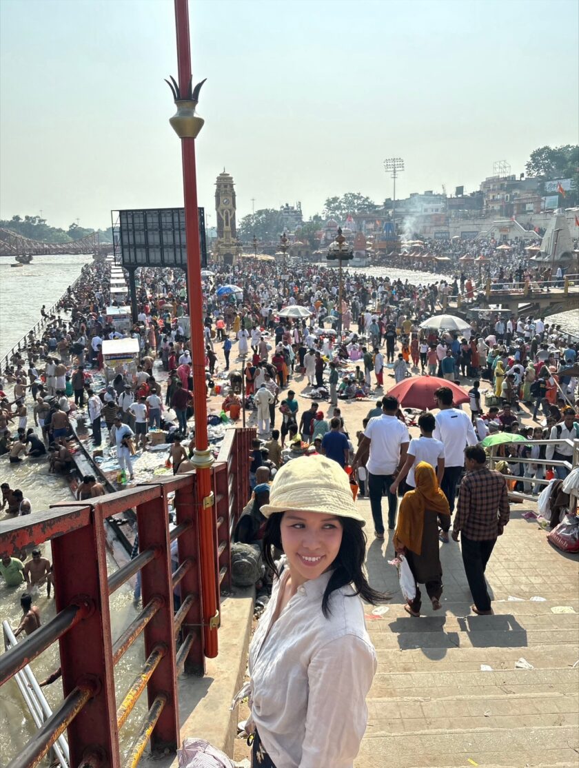 River Ganges in Haridwar, India