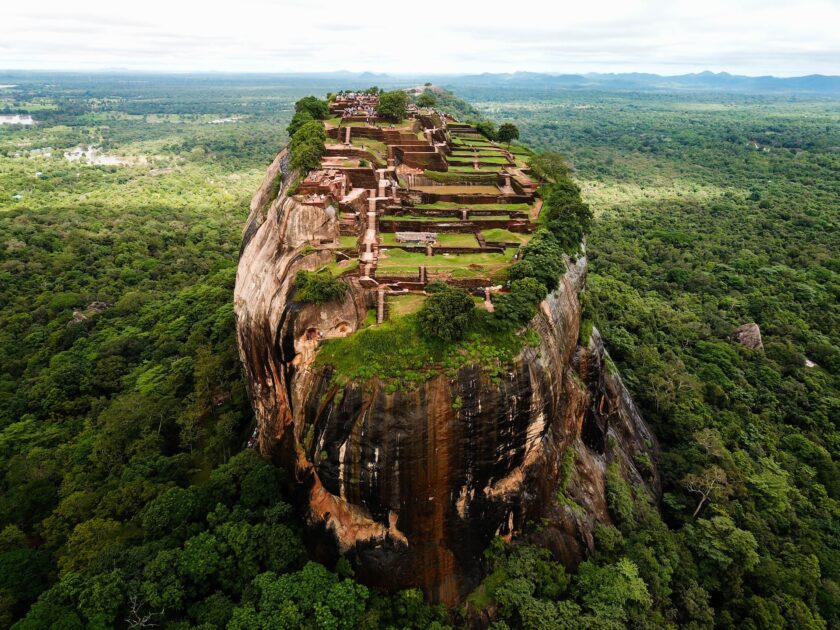 Unique rock formations around the world - Sigiriya, Sri Lanka