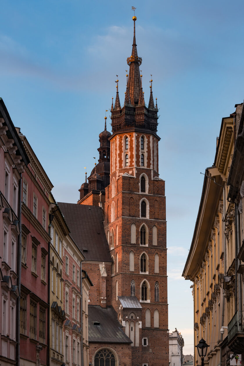 St Mary's Basilica in Krakow, Main square