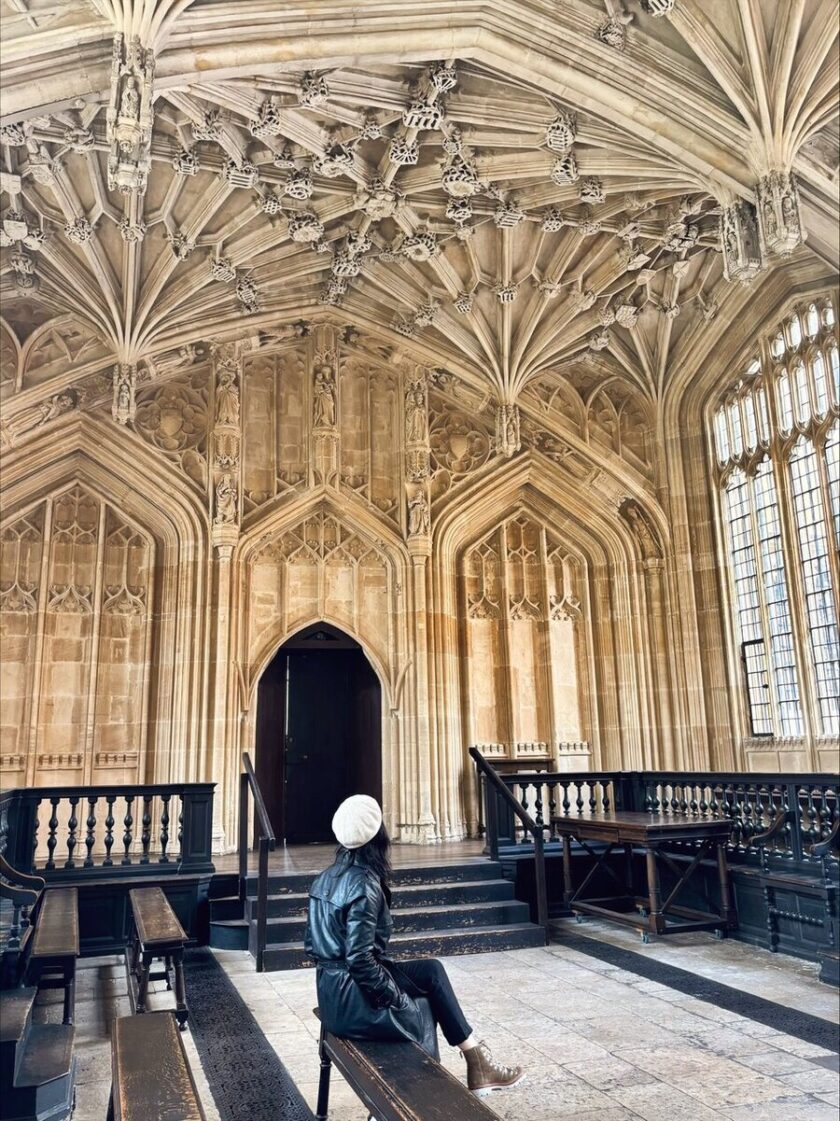 Divinity Room at the Bodleian Library in Oxford