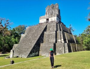 Tikal temple Maya ruins